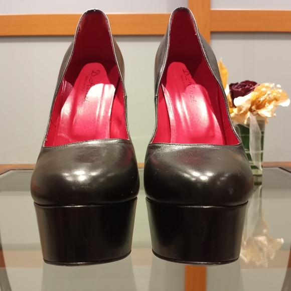 Platform stiletto pumps - Picture 7 of 14